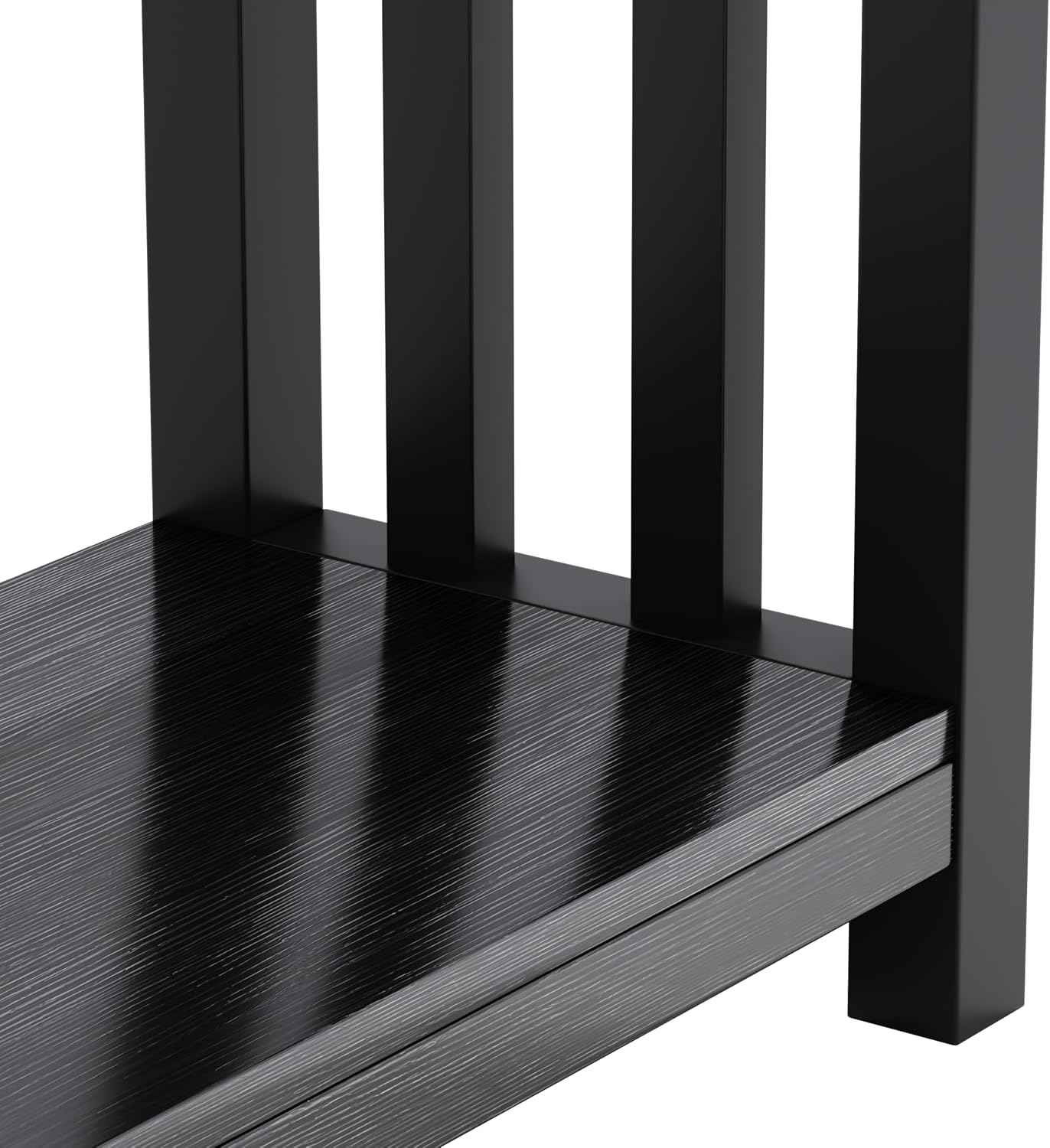 Slim Side Table for Small Spaces – Narrow Storage Accent Table