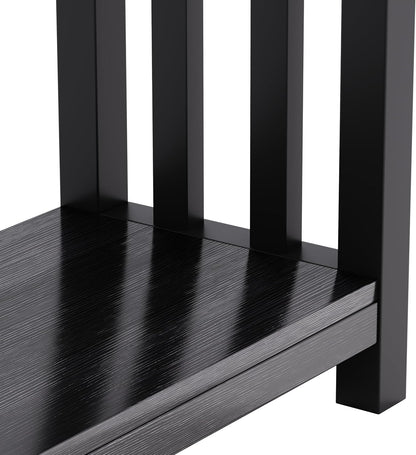 Slim Side Table for Small Spaces – Narrow Storage Accent Table