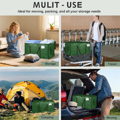 📦 Extra Large Heavy-Duty Moving Bags – Reusable Storage Totes with Zipper & Reinforced Handles 🏠✨